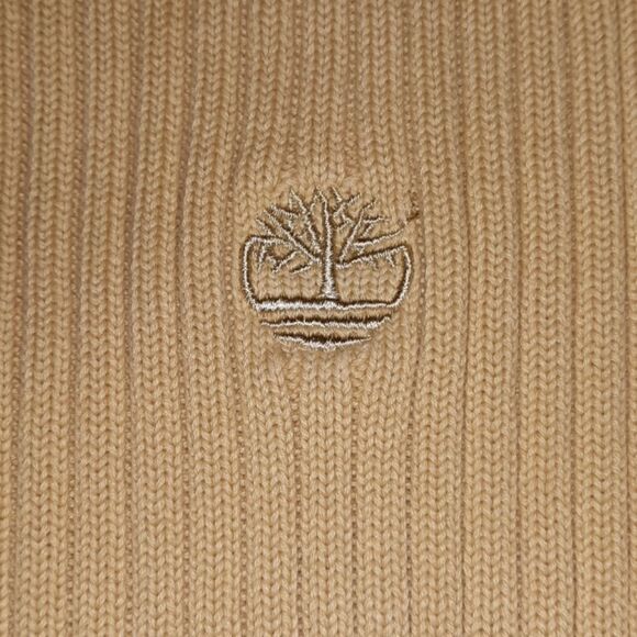 Timberland Small Wheat Tan Colored Cotton Sweater‎ - Picture 2 of 5